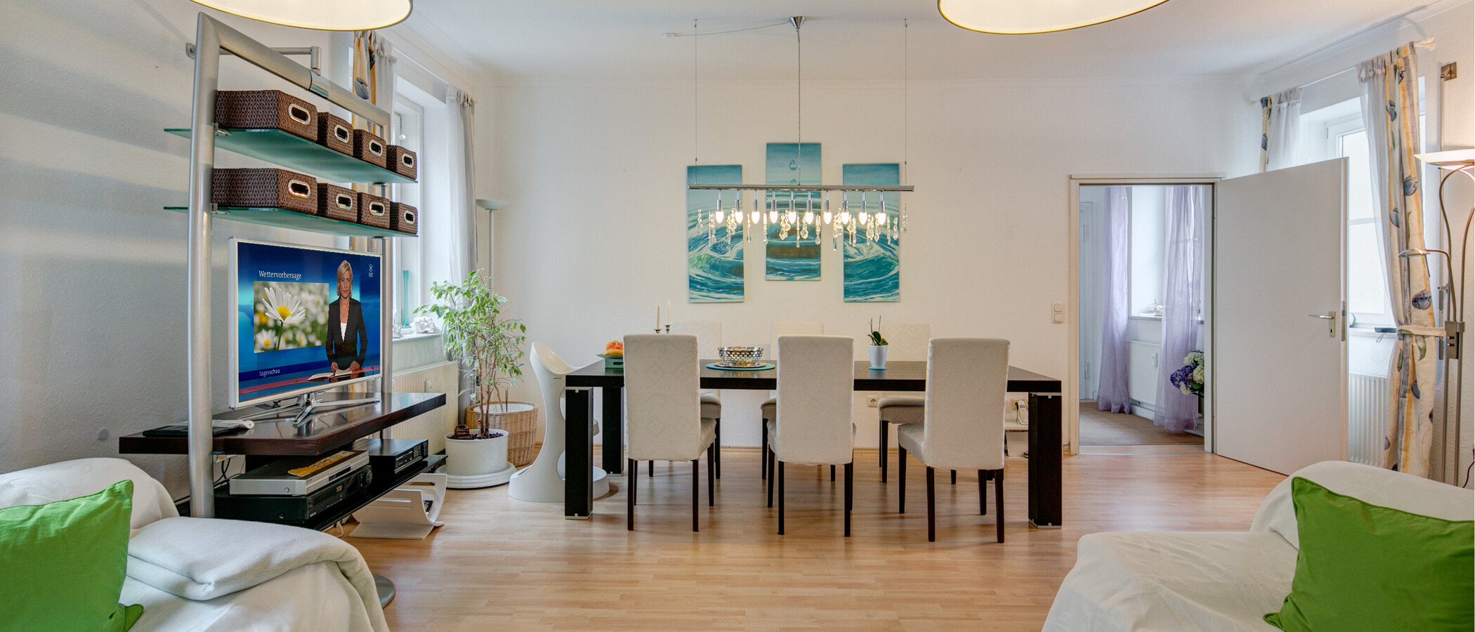 appartement München Schwabing (rechts der Leopoldstraße) 01 salon 4536