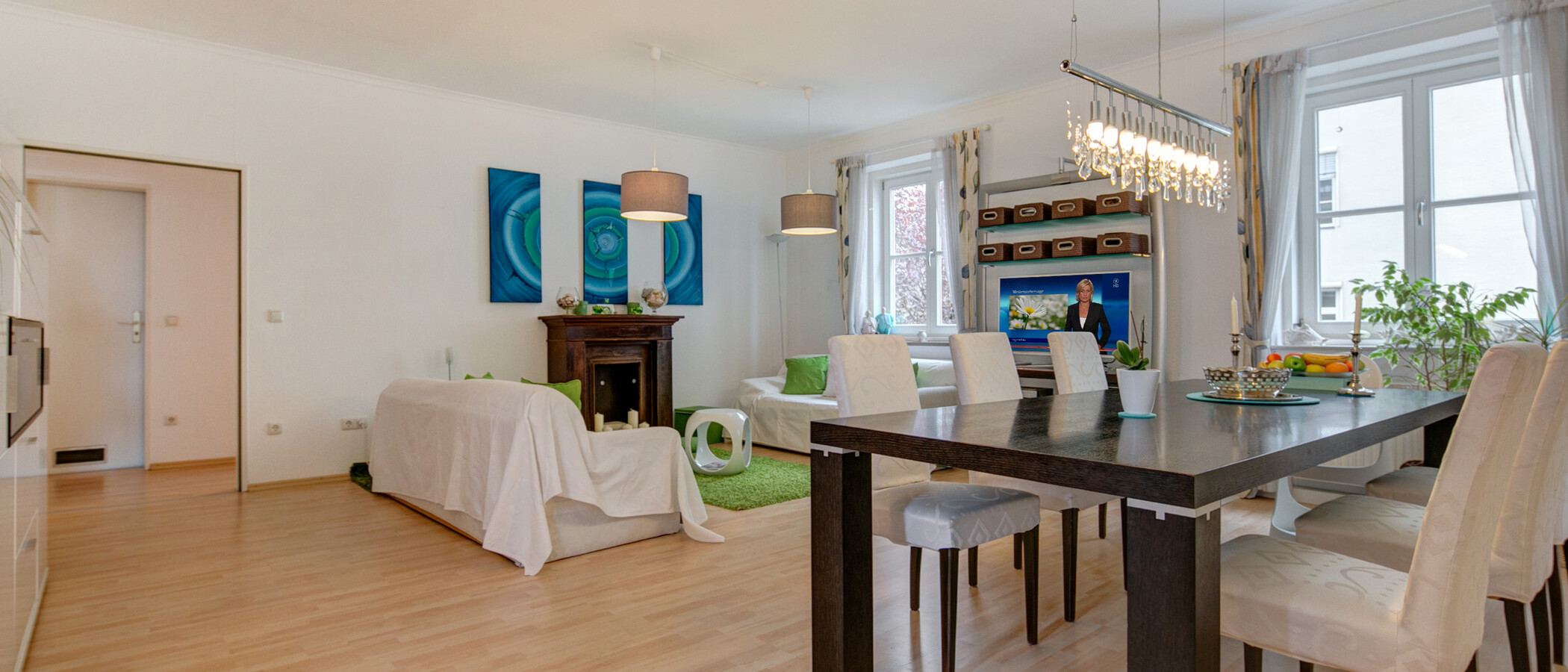 appartement München Schwabing (rechts der Leopoldstraße) 03 salon 4536