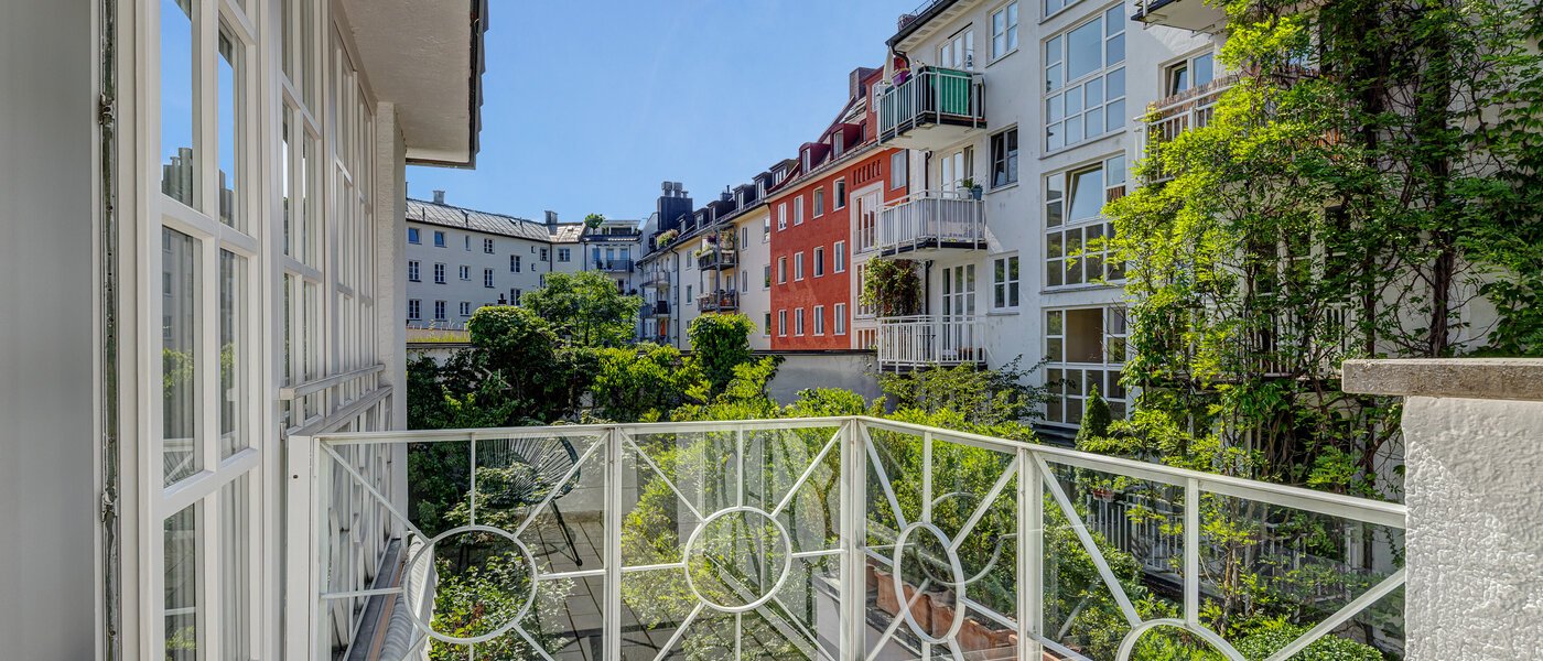 maison mitoyenne München Gärtnerplatzviertel 01 balcon 4545