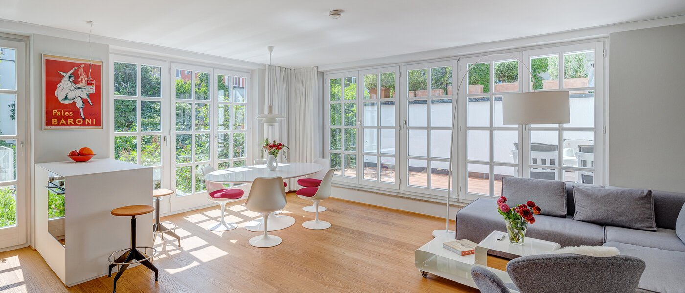 maison mitoyenne München Gärtnerplatzviertel 01 pièce à vivre 4545