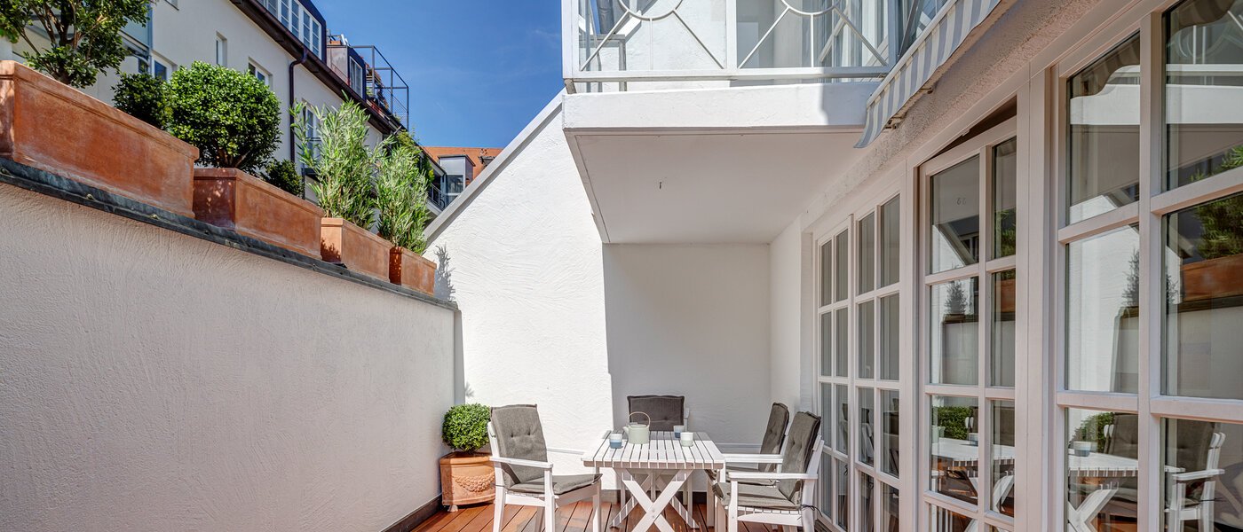 maison mitoyenne München Gärtnerplatzviertel 01 terrasse sur le toit 4545
