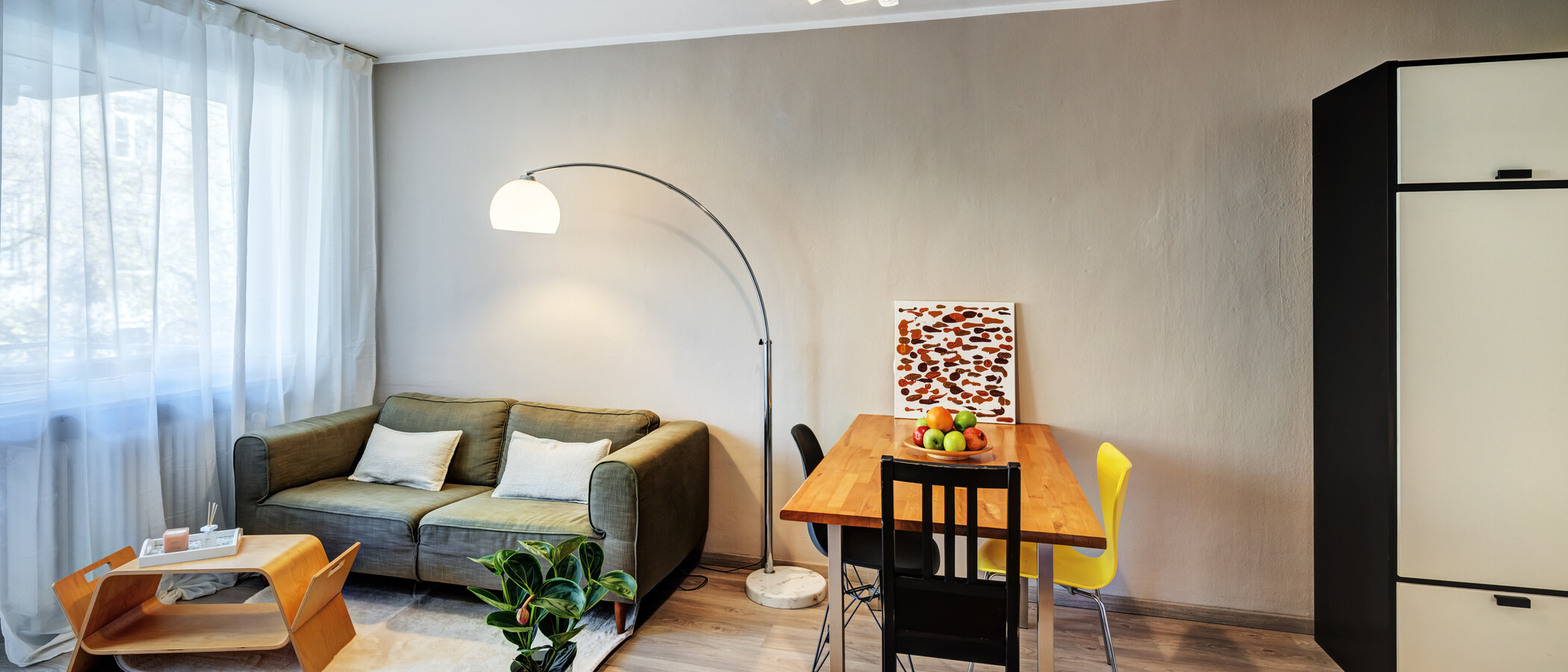 appartement München Neuhausen 01 pièce à vivre 4612
