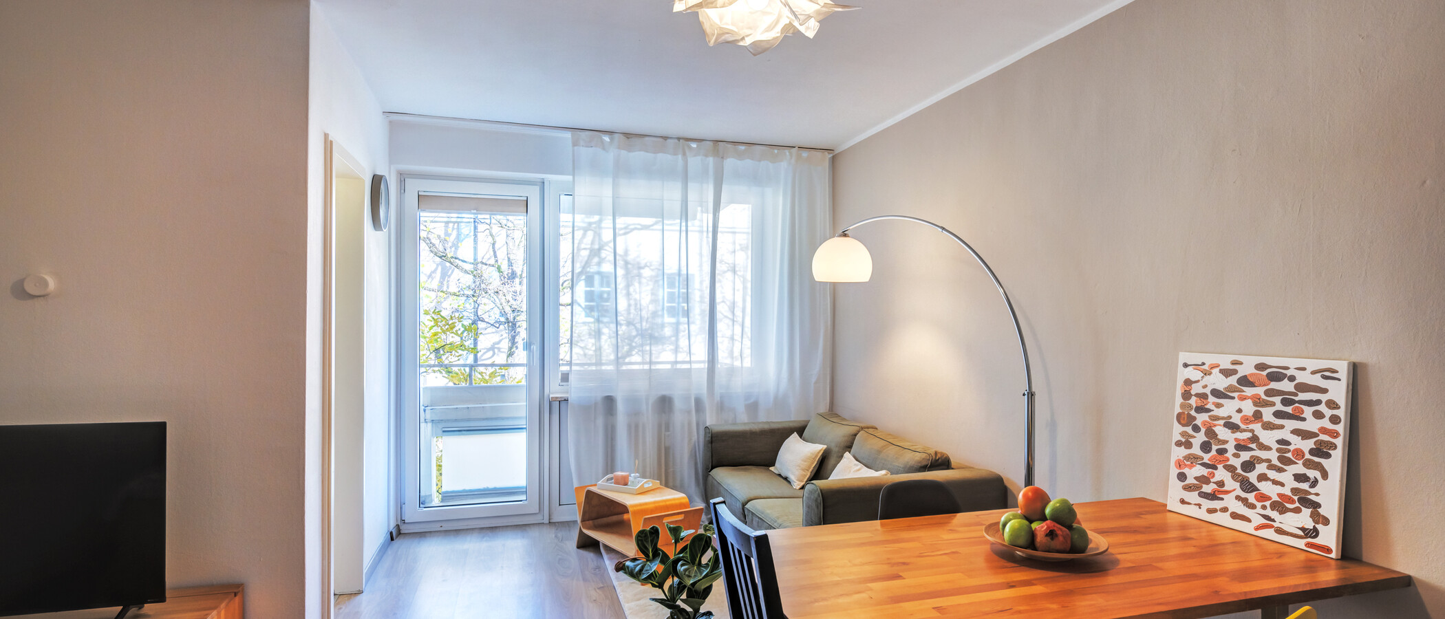 appartement München Neuhausen 02 pièce à vivre 4612