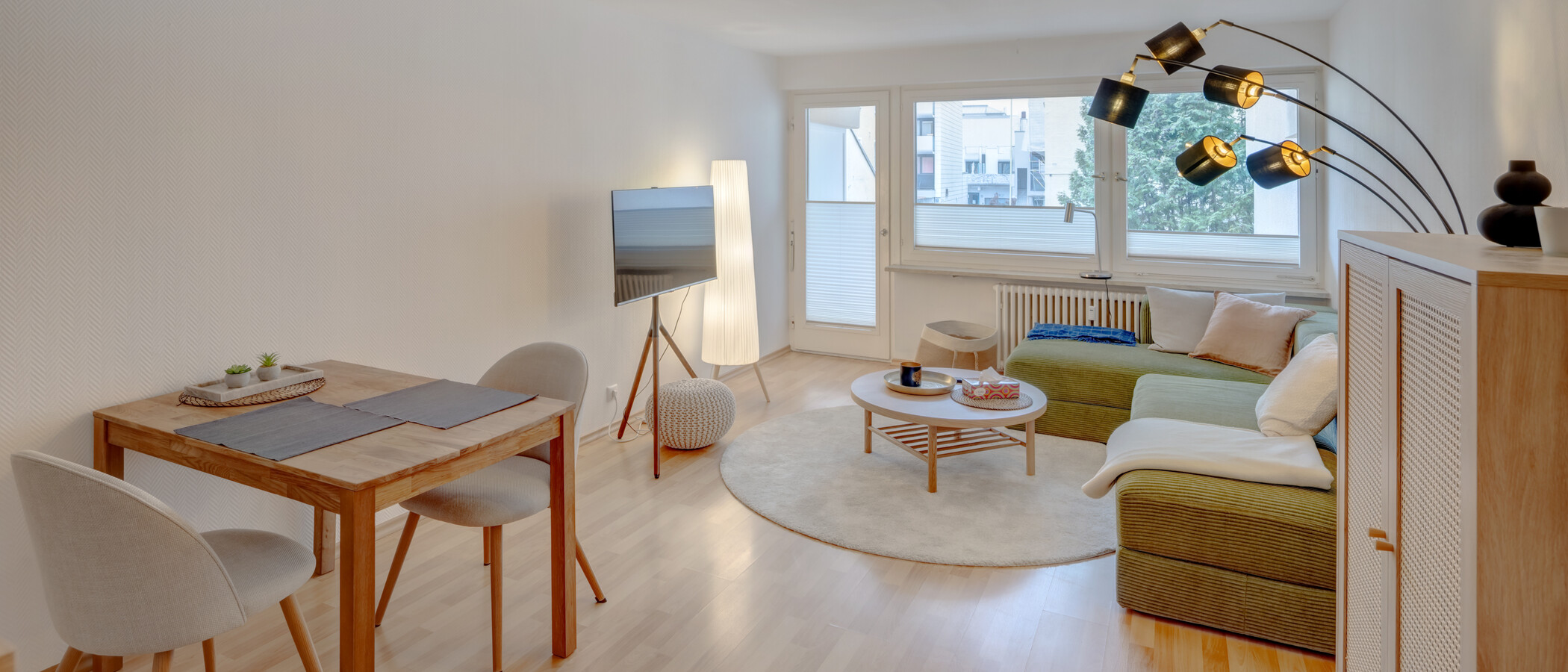 appartement München Schwanthalerhöhe 01 pièce à vivre 4626