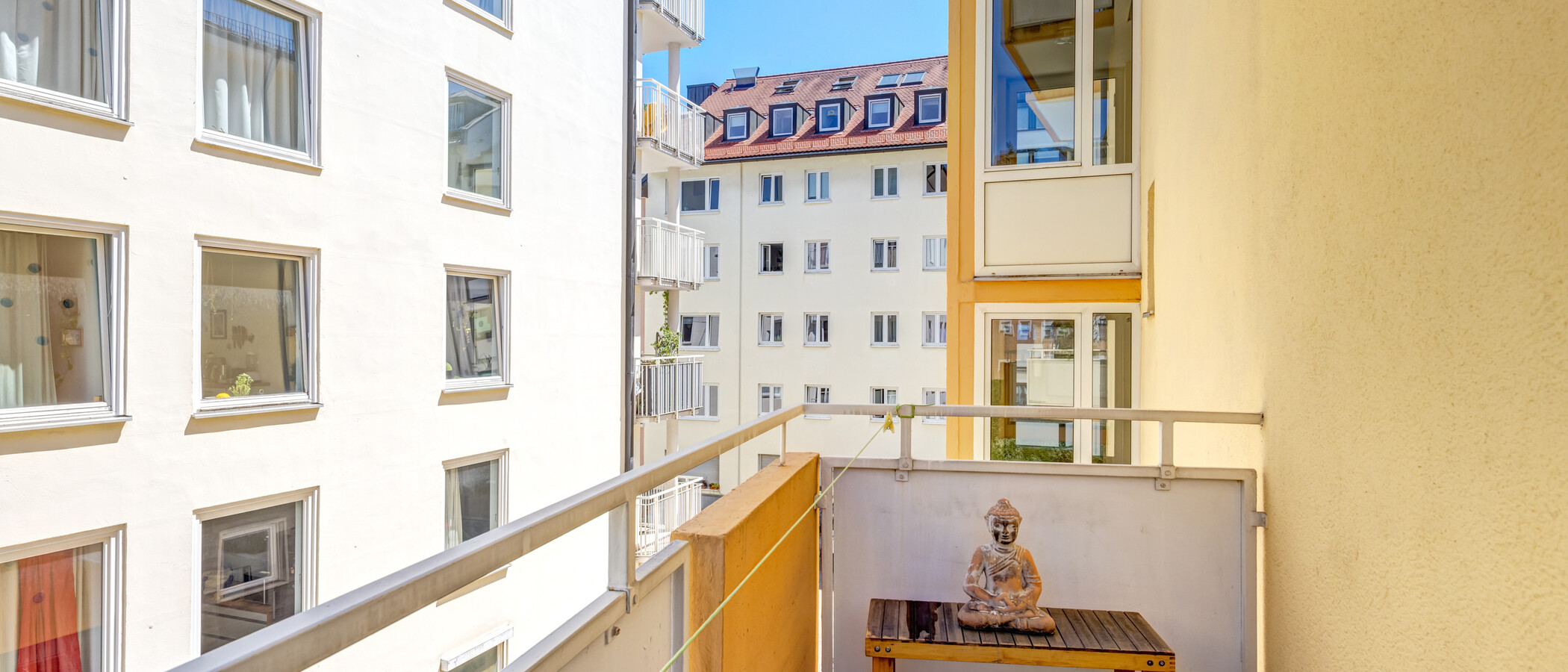 appartement München Maxvorstadt - Universitätsviertel 03 balcon 4668