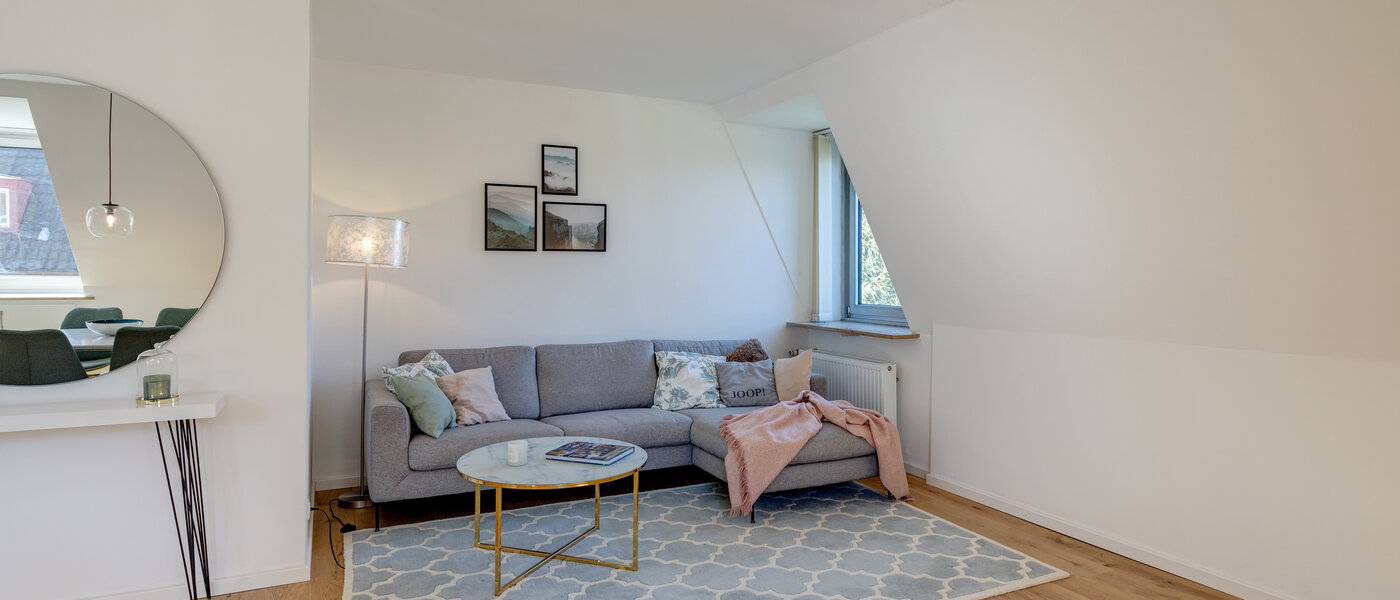 appartement München Nymphenburg-Gern 02 pièce à vivre 4670