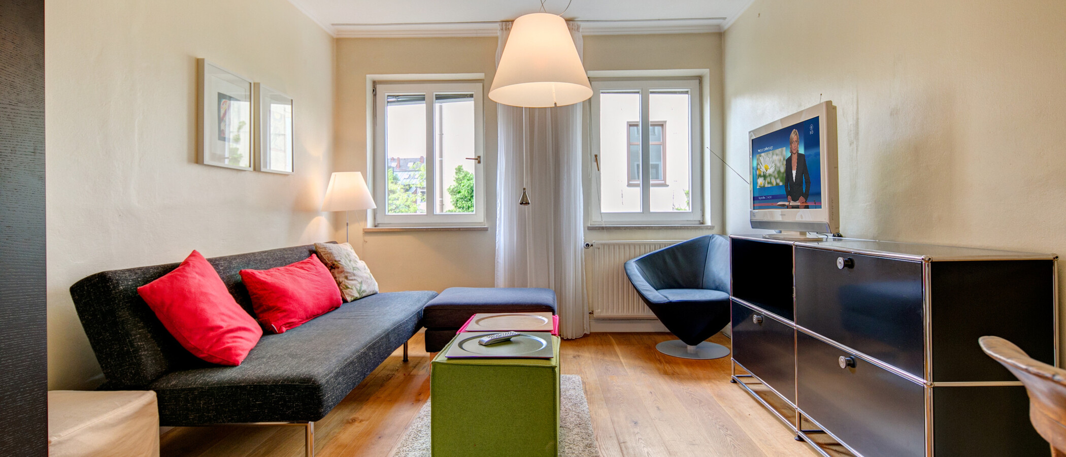 appartement München Schwabing (links der Leopoldstraße) 01 salon 4673
