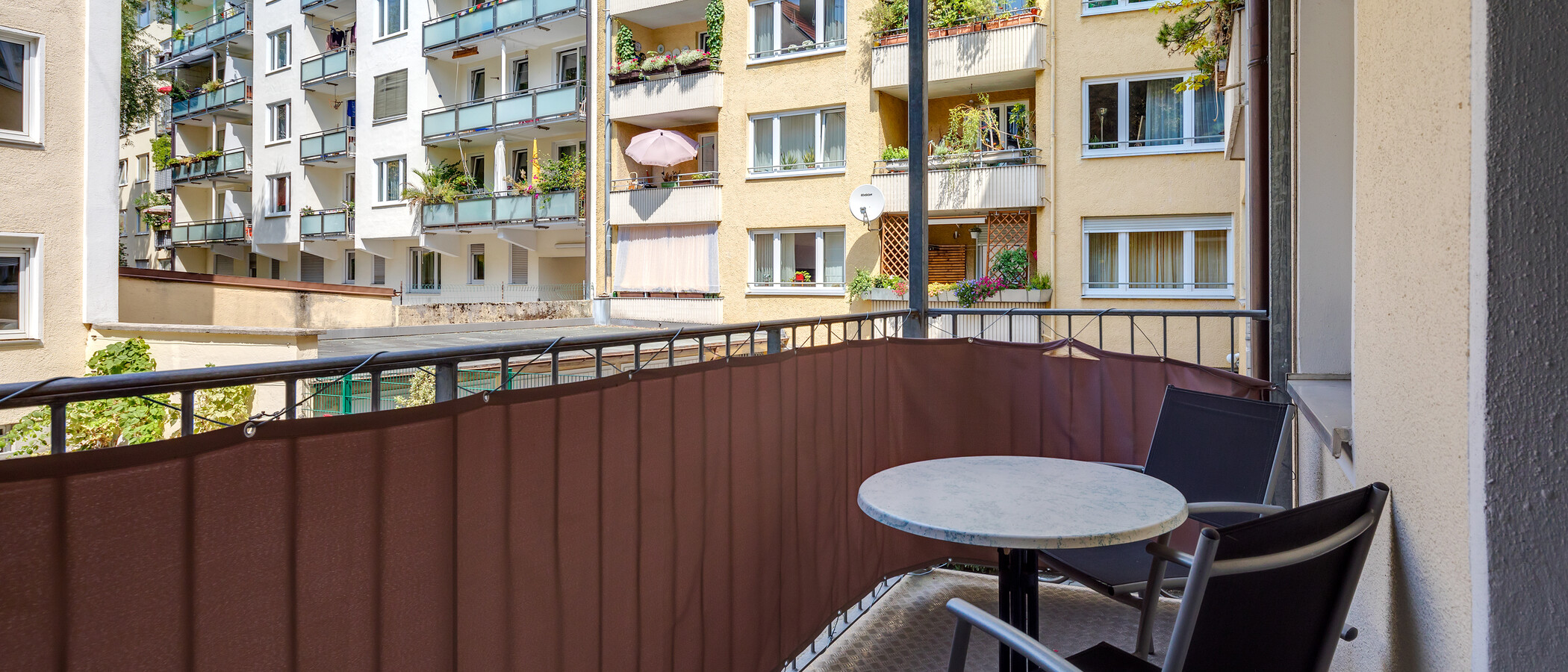 appartement München Schwabing-West (rund um den Hohenzollernplatz) 01 balcon 4679