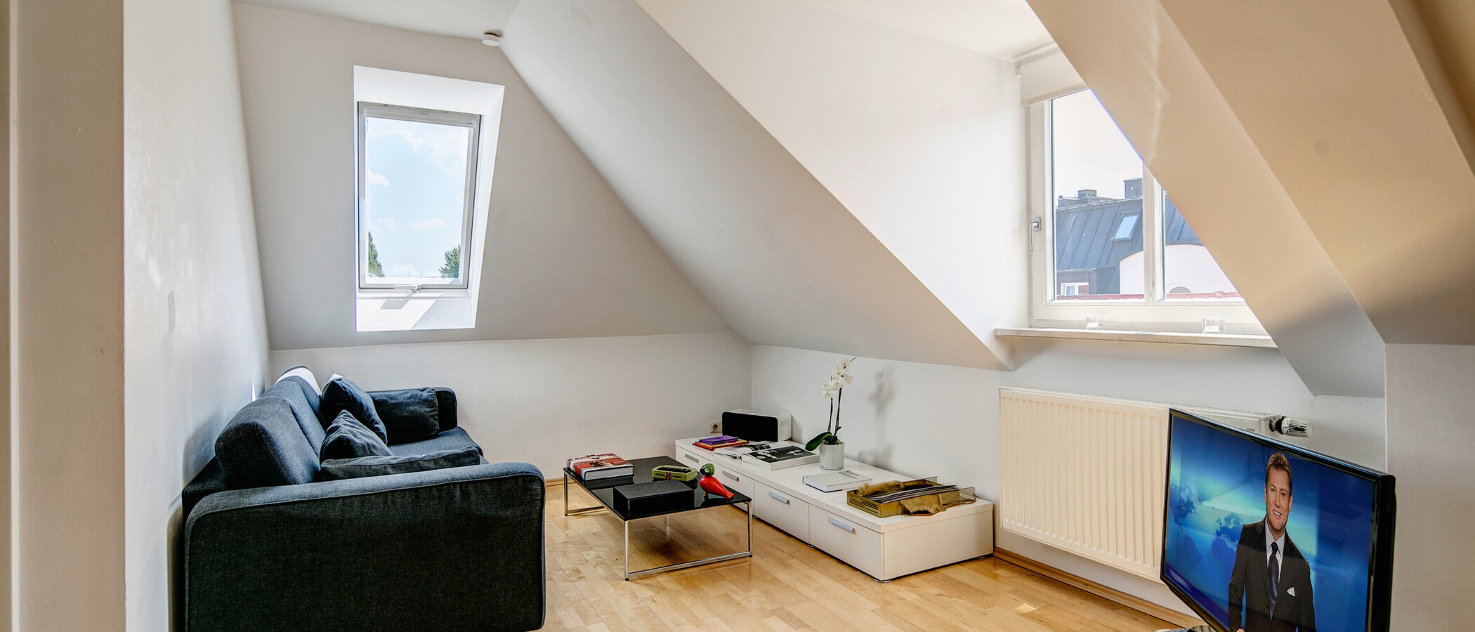 appartement sous les toits München Maxvorstadt - Rund um den Josephsplatz 01 salon 4683