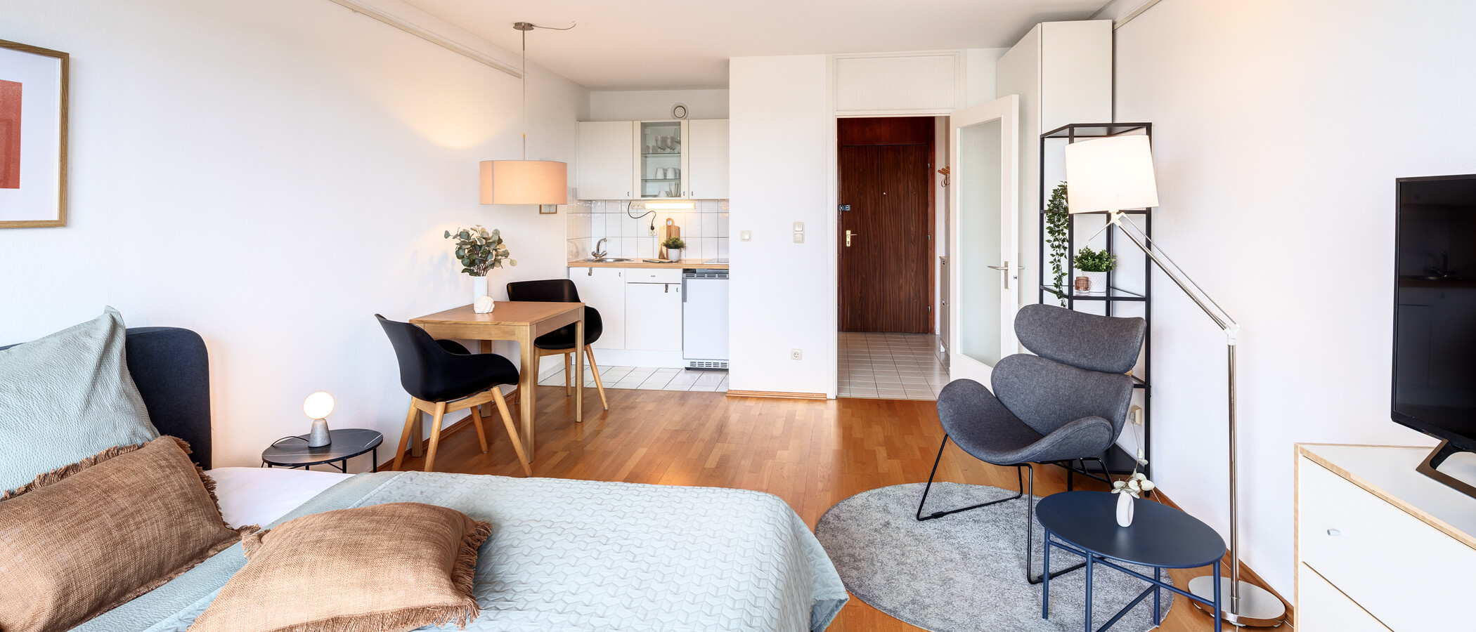 appartement München Schwabing 03 pièce à vivre 4700