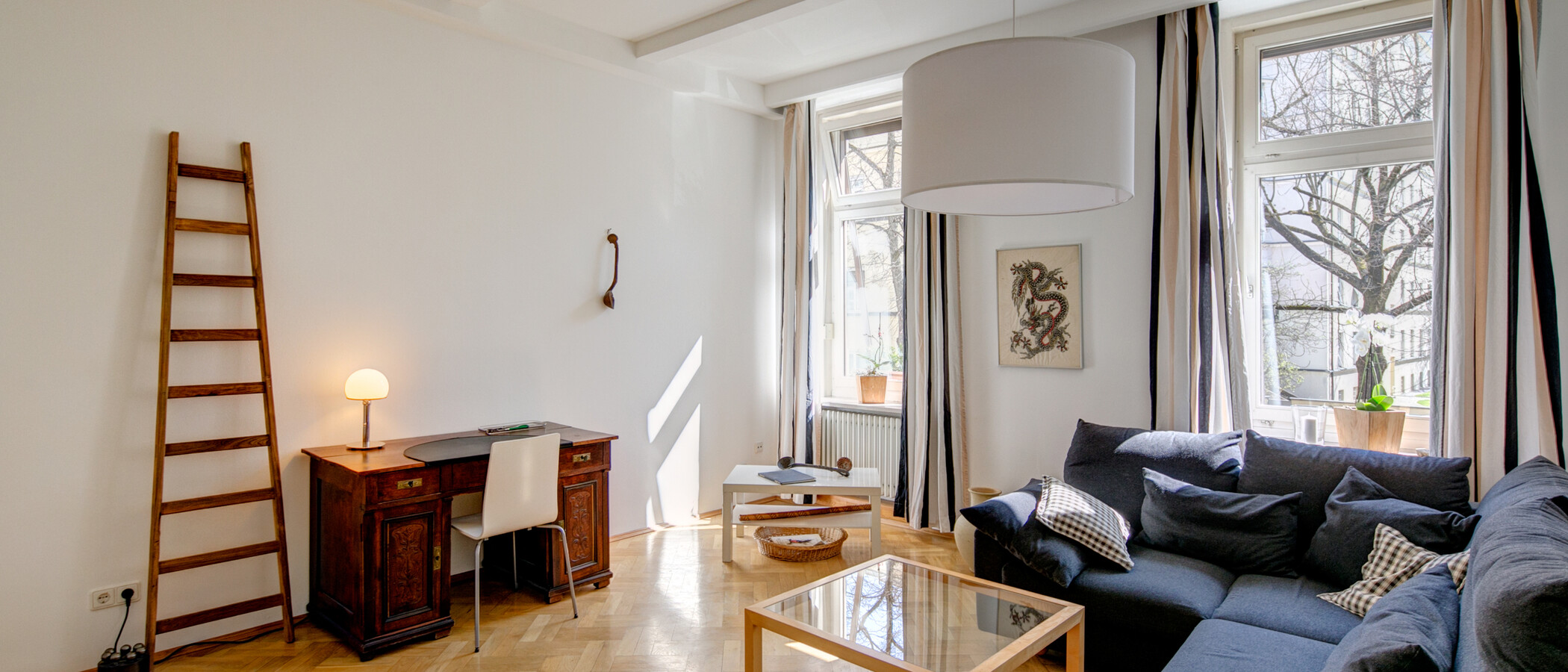 appartement München Isarvorstadt 02 salon 4713