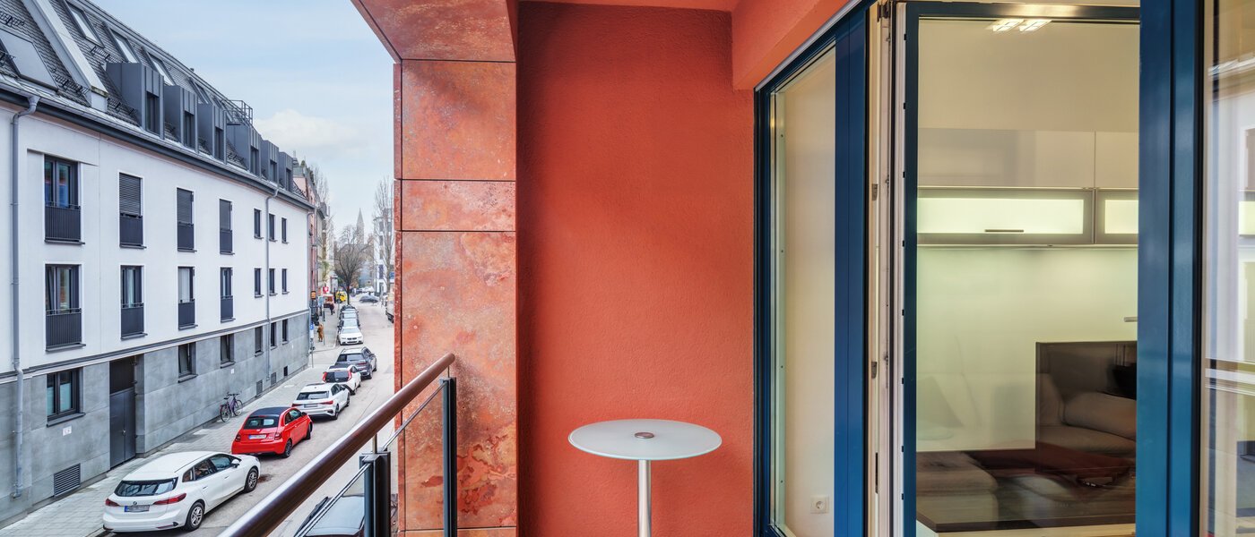 appartement München Schwabing (rechts der Leopoldstraße) 02 balcon 4720