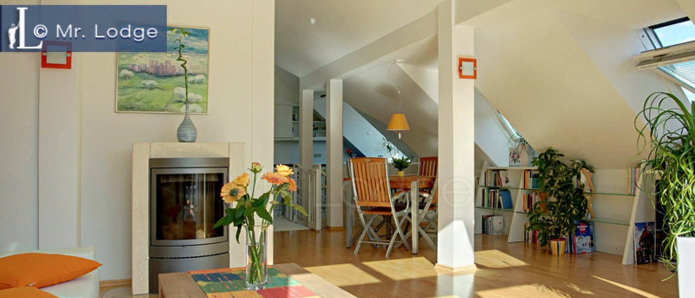 appartement sous les toits München Maxvorstadt - Rund um den Josephplatz 05 salon 4768