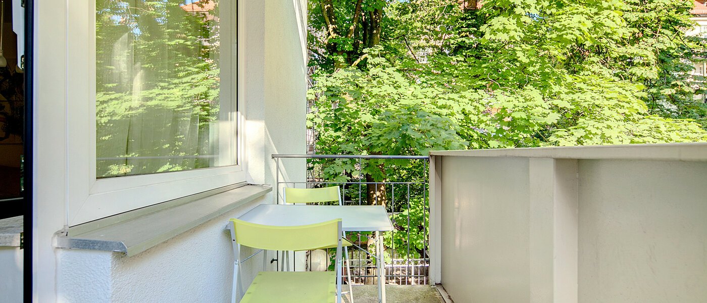 appartement München Schwabing-West (rund um den Hohenzollernplatz) 01 balcon 4890