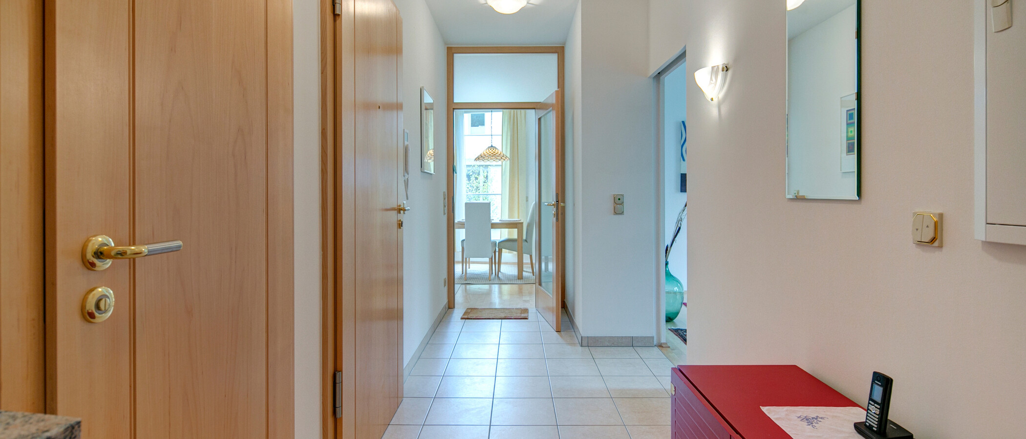 appartement München Schwabing - Alte Heide 01 entrée/couloir 4893