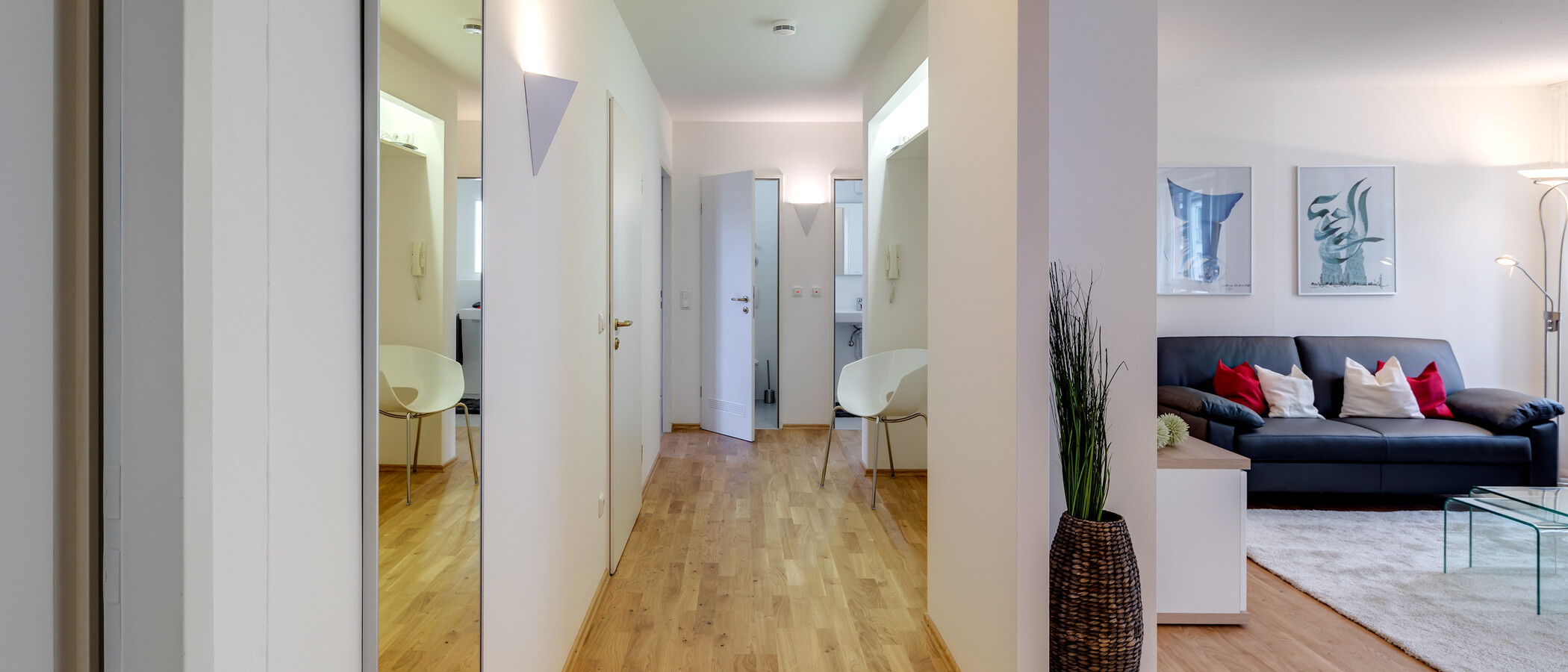 appartement München Maxvorstadt - Westen 01 entrée/couloir 49