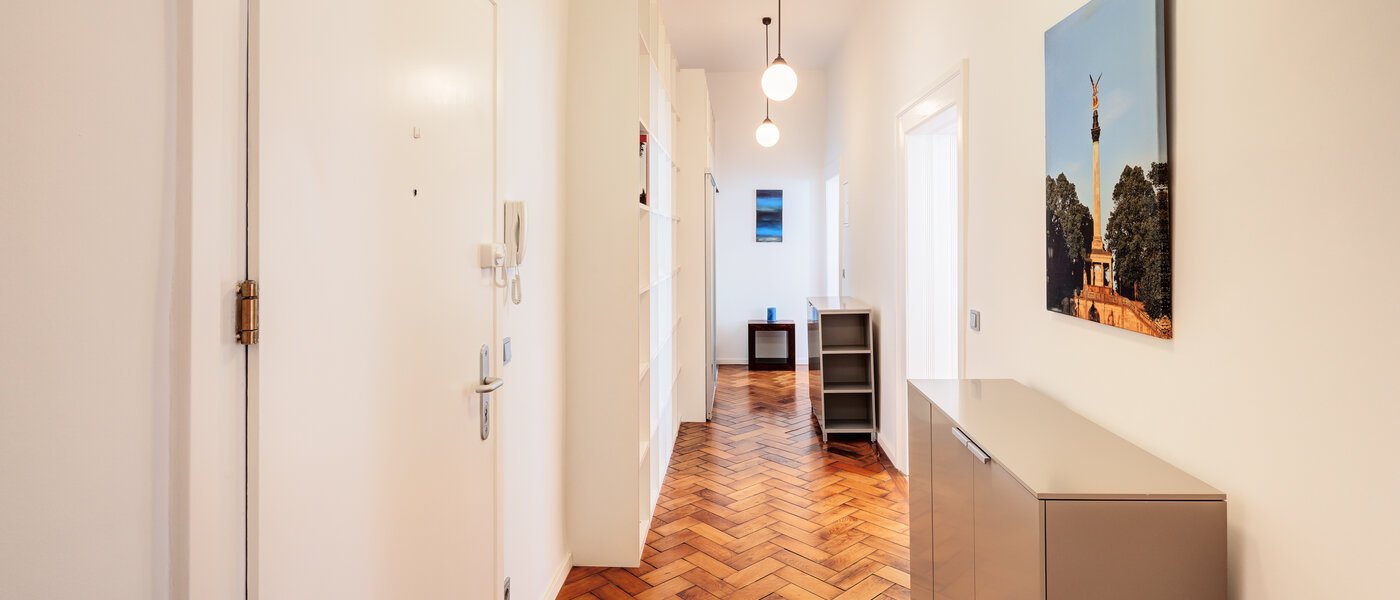 appartement München Schwabing (links der Leopoldstraße) 03 entrée/couloir 4915