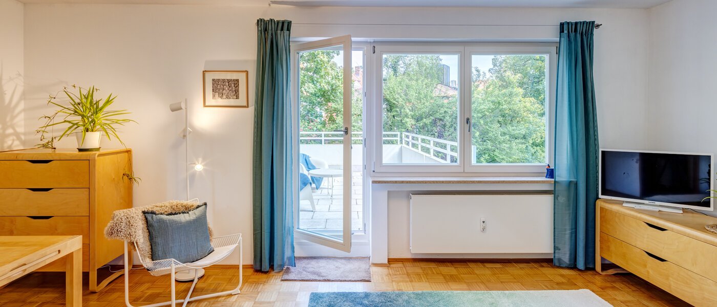 appartement München Nymphenburg 01 pièce à vivre 4942