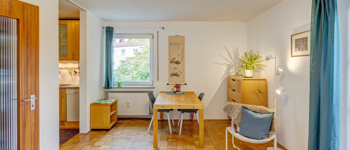 appartement München Nymphenburg 04 pièce à vivre 4942