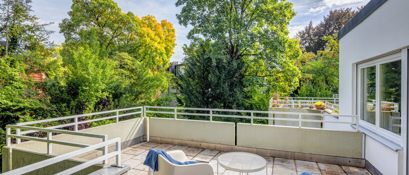 appartement München Nymphenburg 01 terrasse sur le toit 4942