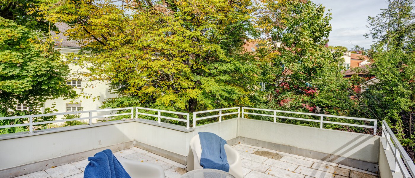 appartement München Nymphenburg 03 terrasse sur le toit 4942