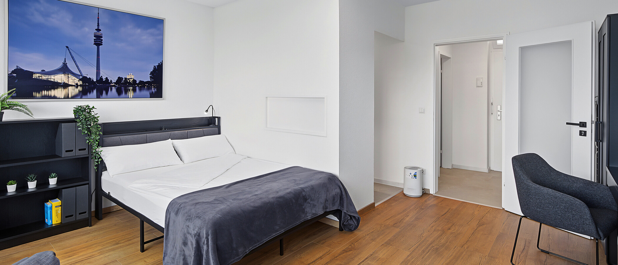 appartement München Moosach 04 pièce à vivre 4969