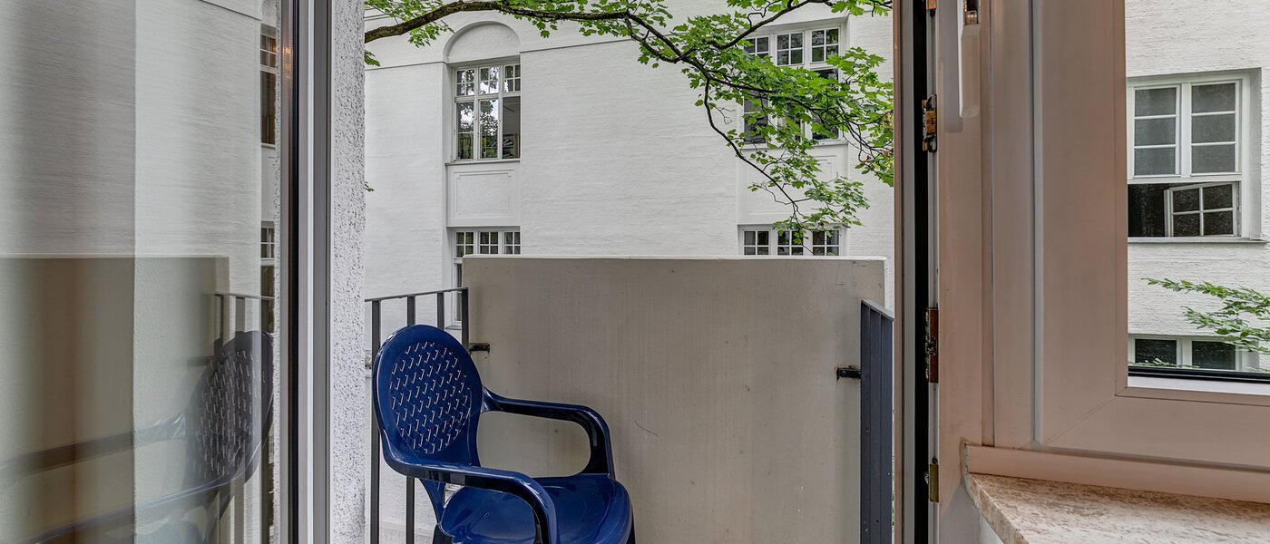 studio München Schwabing-West (rund um den Hohenzollernplatz) 01 balcon 4983