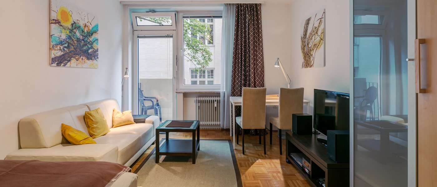 studio München Schwabing-West (rund um den Hohenzollernplatz) 01 pièce à vivre 4983