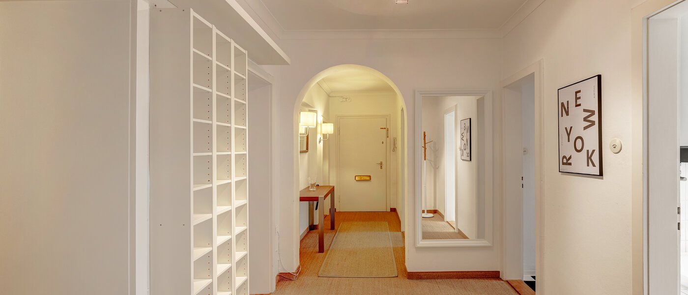 appartement München Schwabing (rechts der Leopoldstraße) 01 entrée/couloir 4984