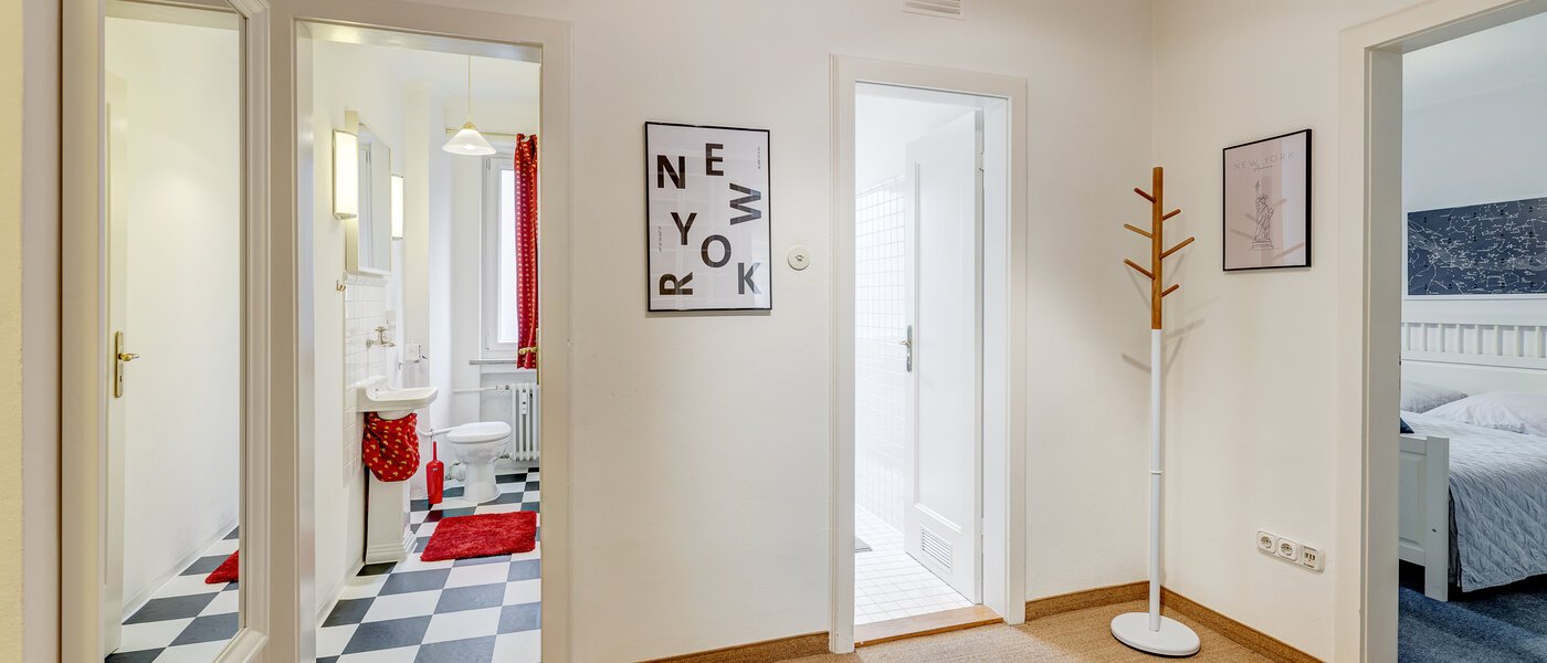 appartement München Schwabing (rechts der Leopoldstraße) 06 entrée/couloir 4984