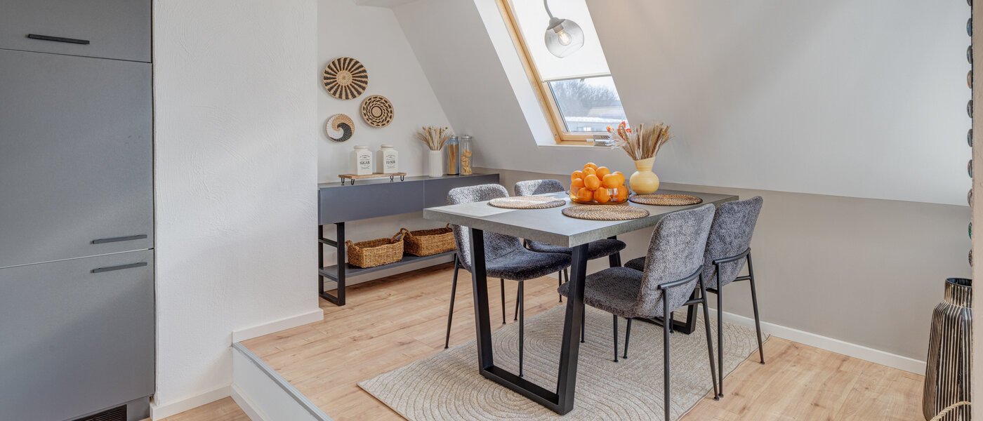 appartement style maisonnette München Au 03 cuisine 5023