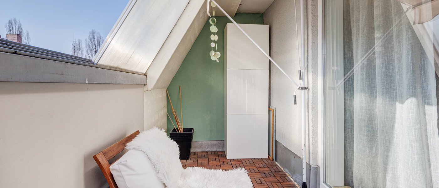 appartement style maisonnette München Au 03 loggia 5023