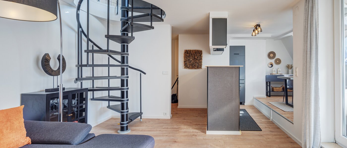 appartement style maisonnette München Au 03 pièce à vivre 5023