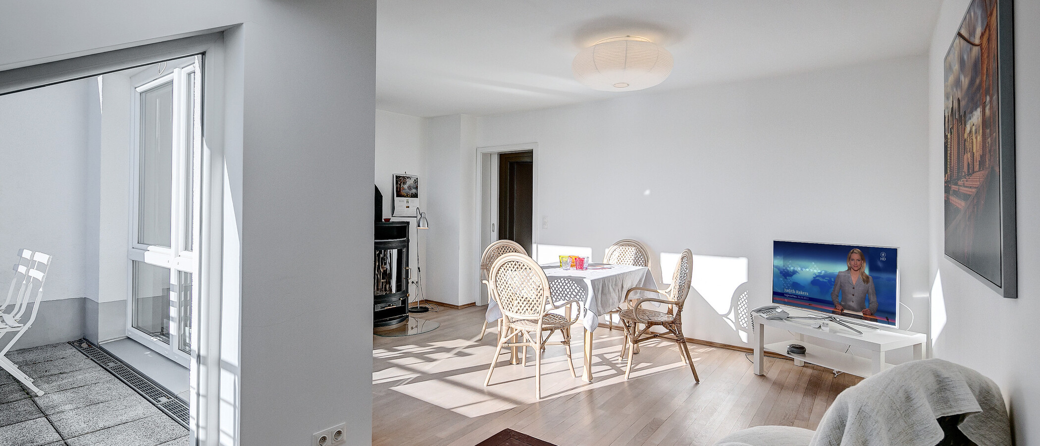 appartement avec terrasse sur le toit München Schwabing-West 03 salon 5041
