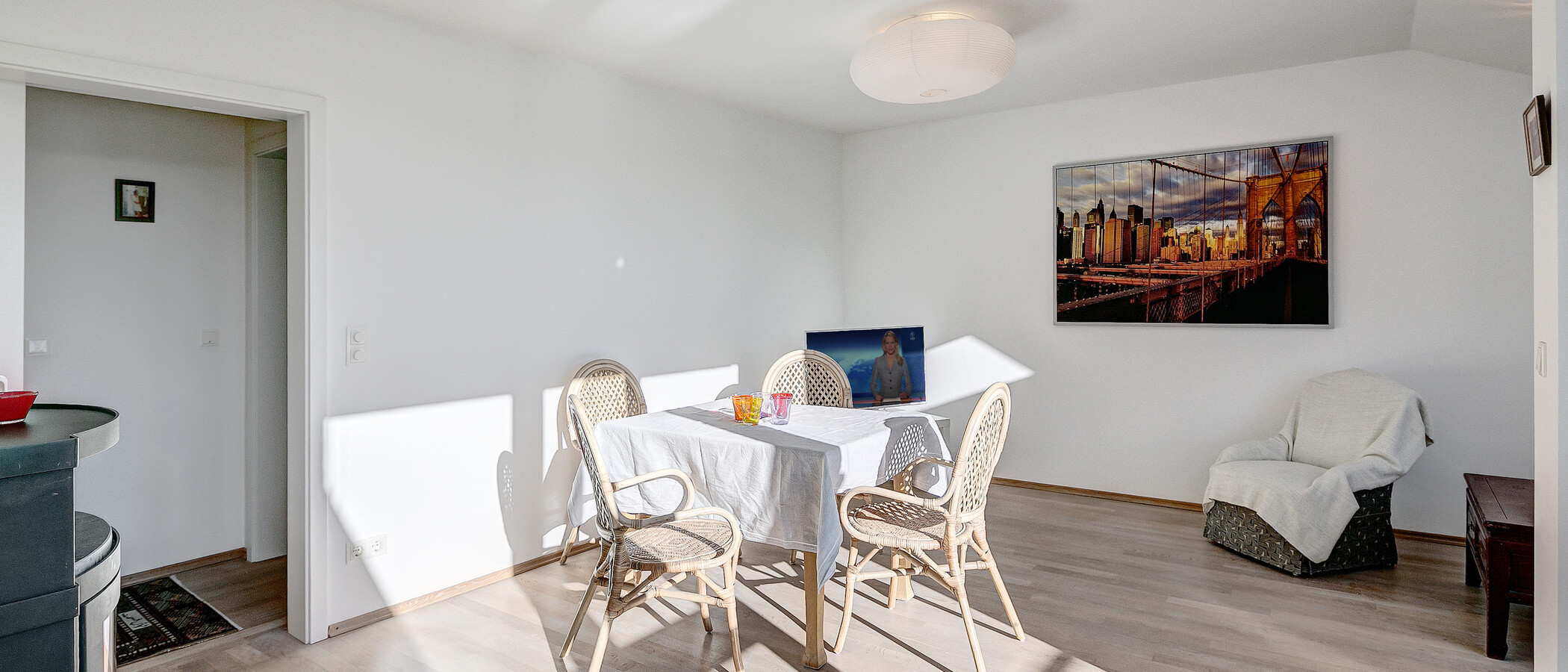 appartement avec terrasse sur le toit München Schwabing-West 04 salon 5041