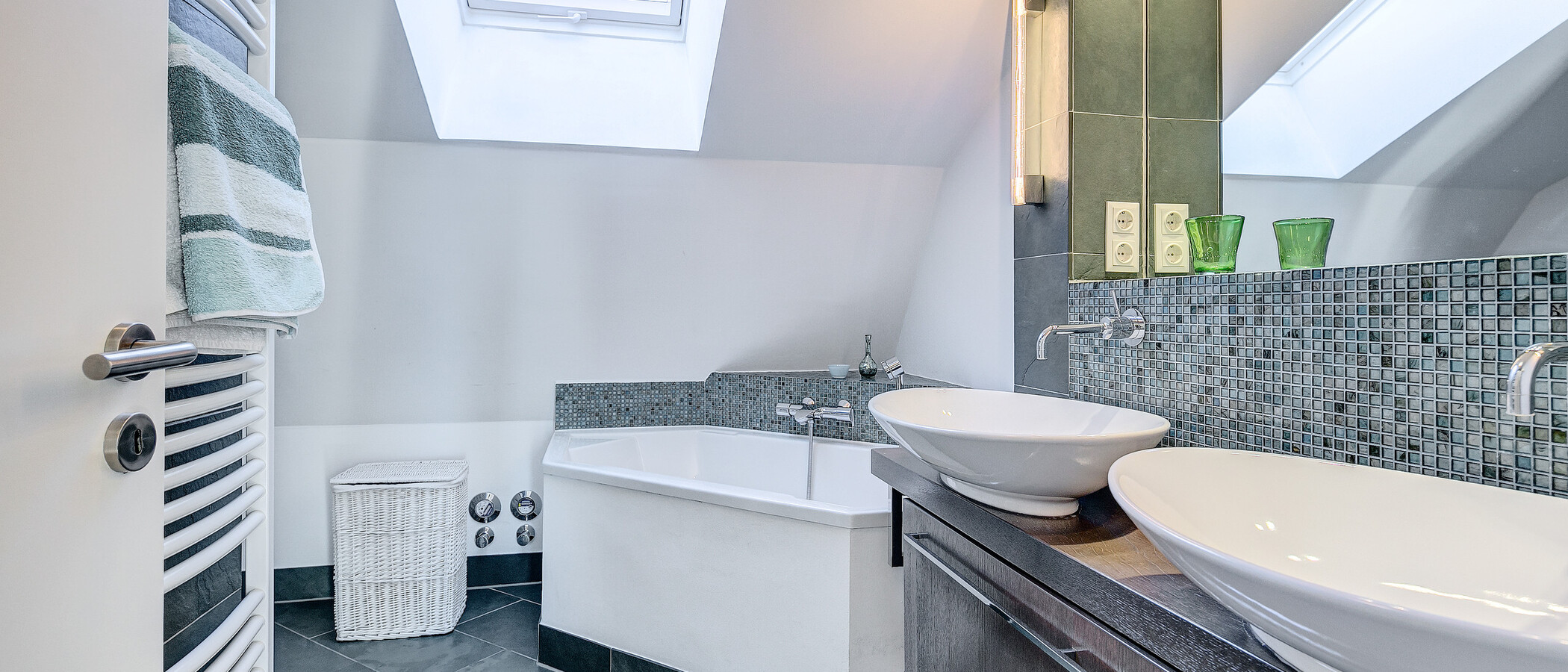 appartement avec terrasse sur le toit München Schwabing-West 01 salle de bain 5041