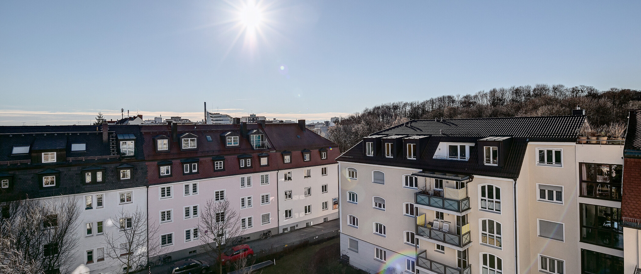 appartement avec terrasse sur le toit München Schwabing-West 01 vue 5041