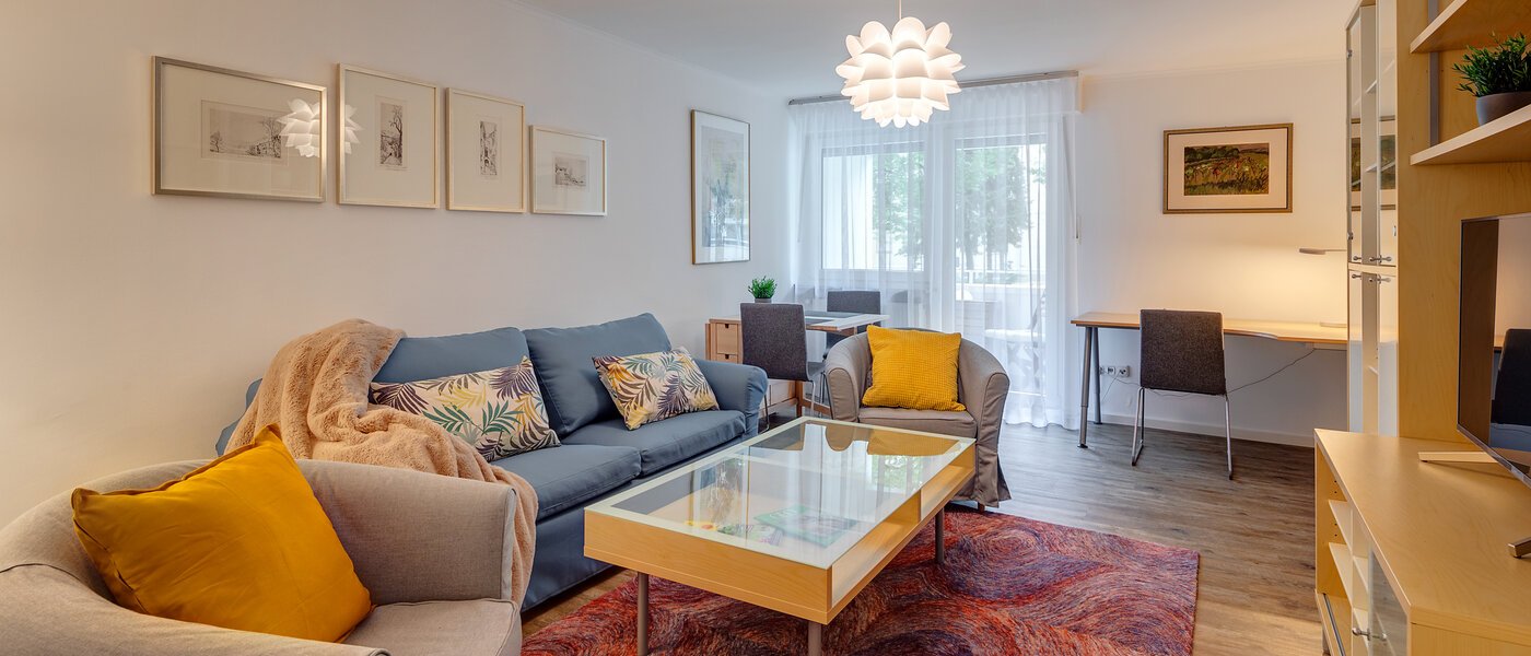 appartement München Schwabing 01 pièce à vivre 5064