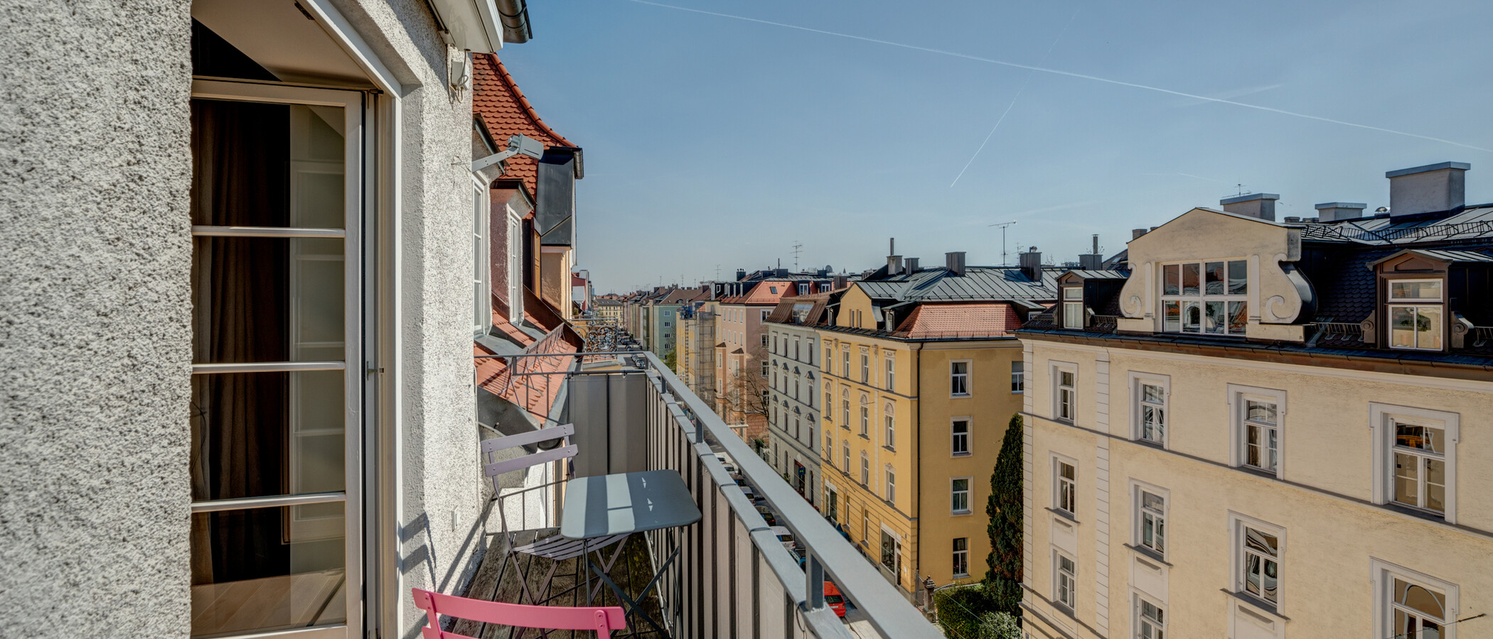 appartement München Maxvorstadt - Rund um den Josephsplatz 01 balcon 5076