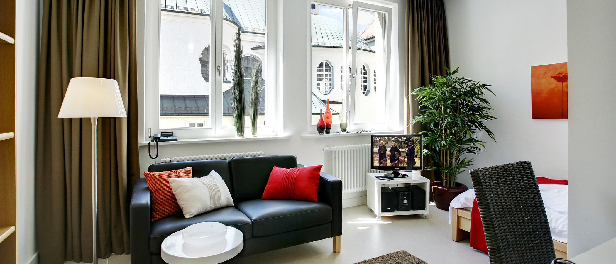 appartement München Lehel 01 pièce à vivre 5078