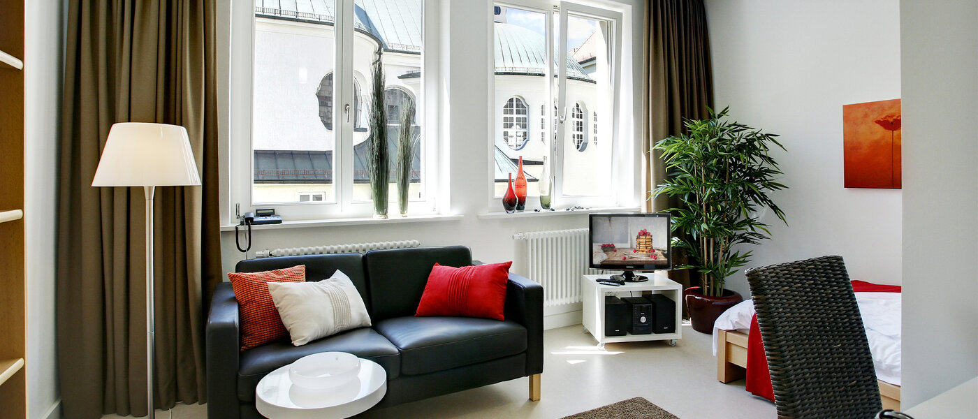 appartement München Lehel 01 pièce à vivre 5084