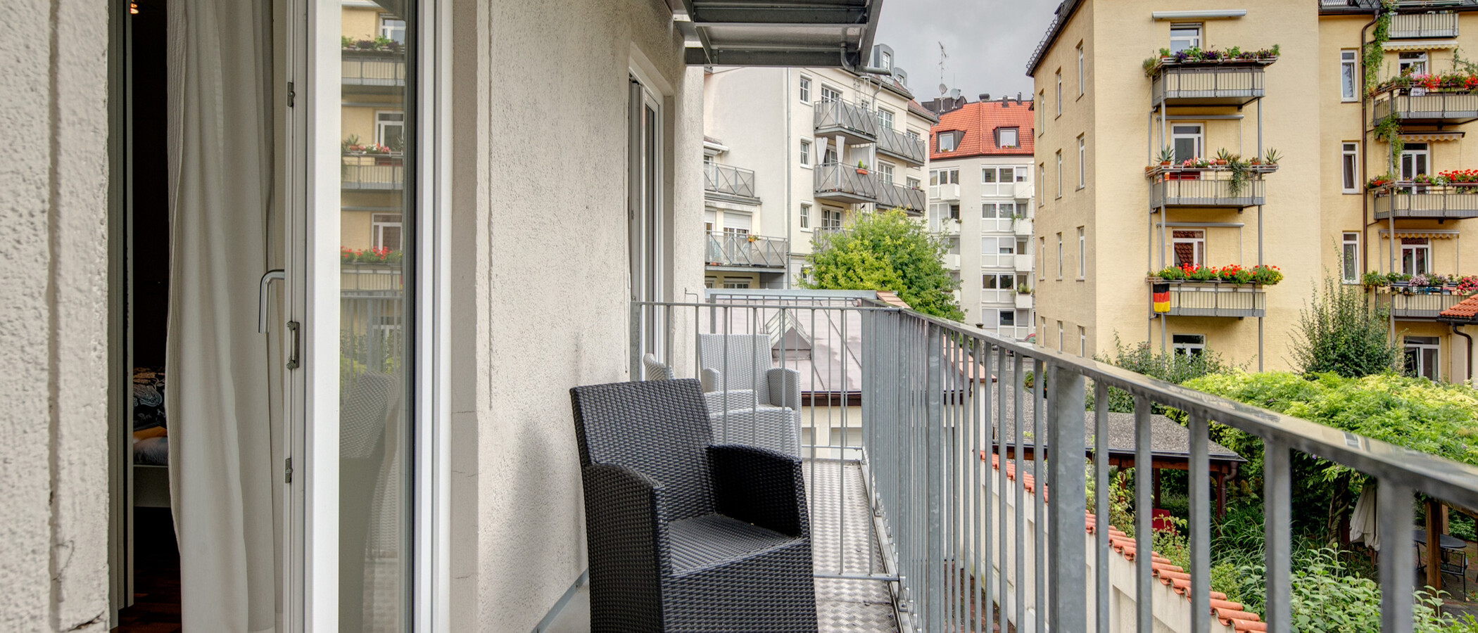 appartement München Isarvorstadt 01 balcon 5087