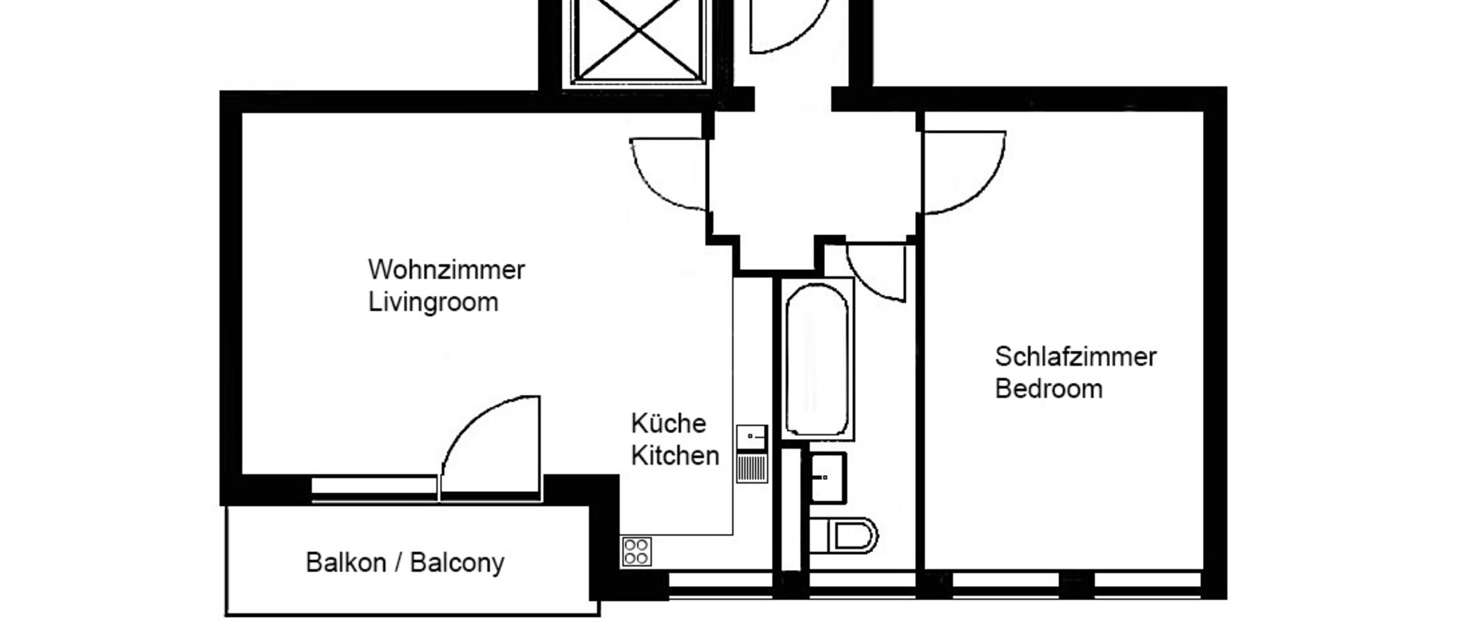appartement München Schwabing-West 01 plan d'étage 5116