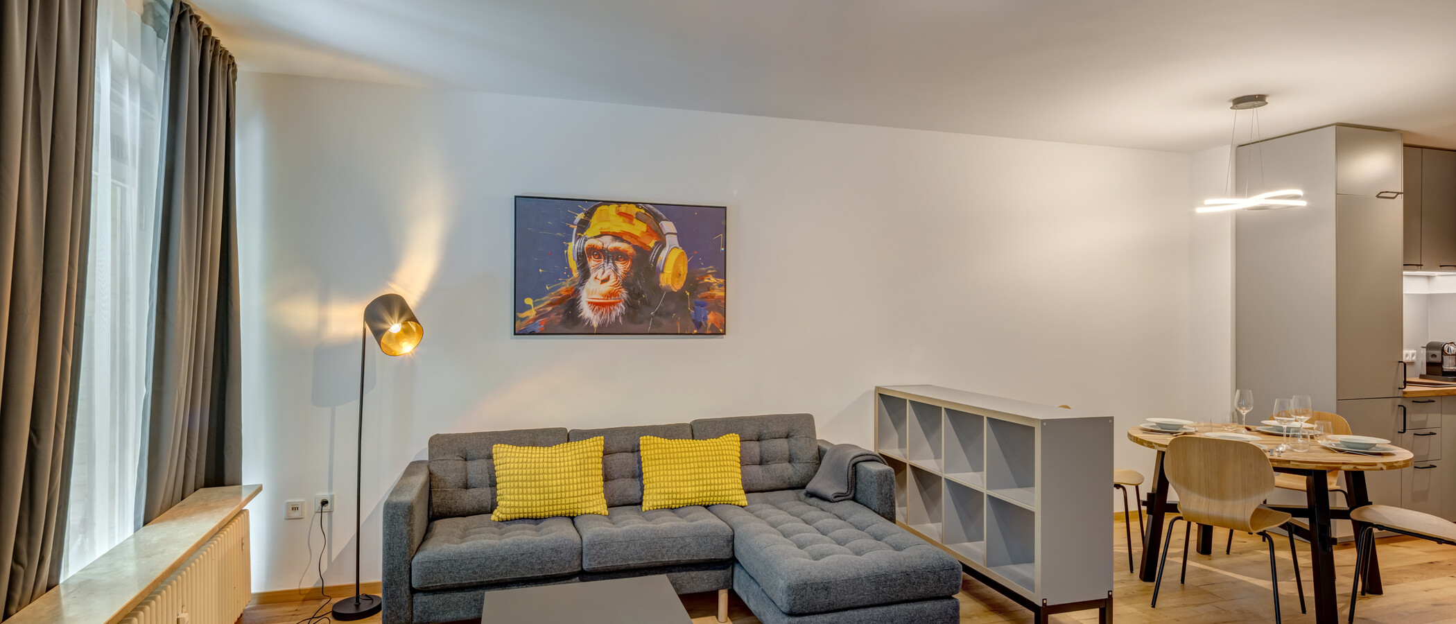 appartement avec jardin München Solln 01 pièce à vivre 515