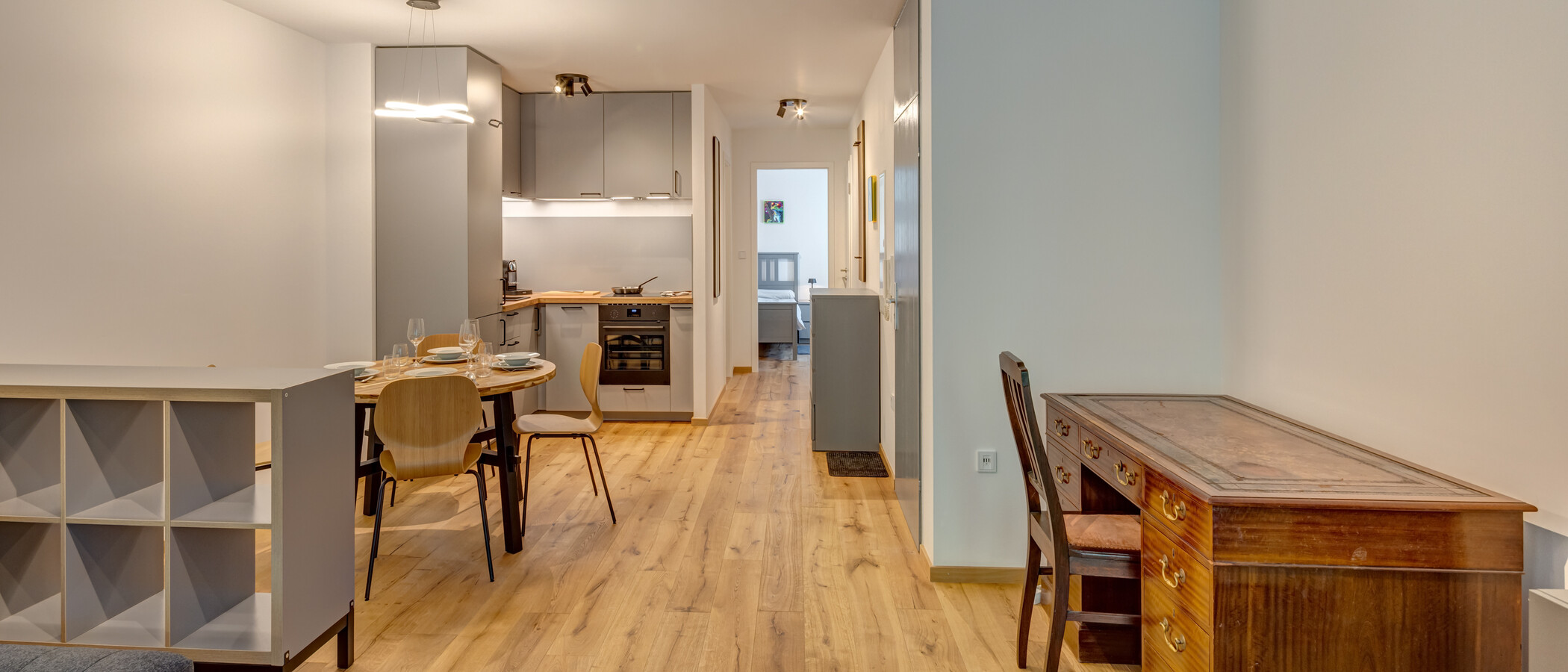 appartement avec jardin München Solln 04 pièce à vivre 515