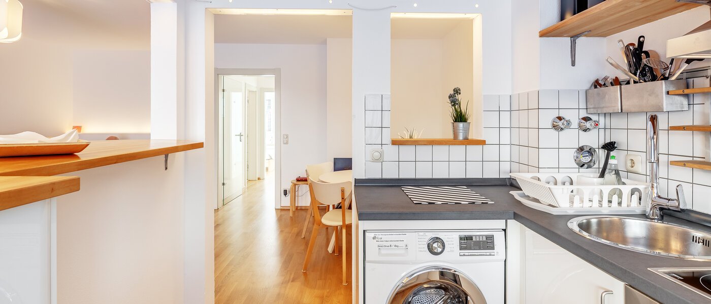 appartement avec jardin München Au 03 cuisine 5163