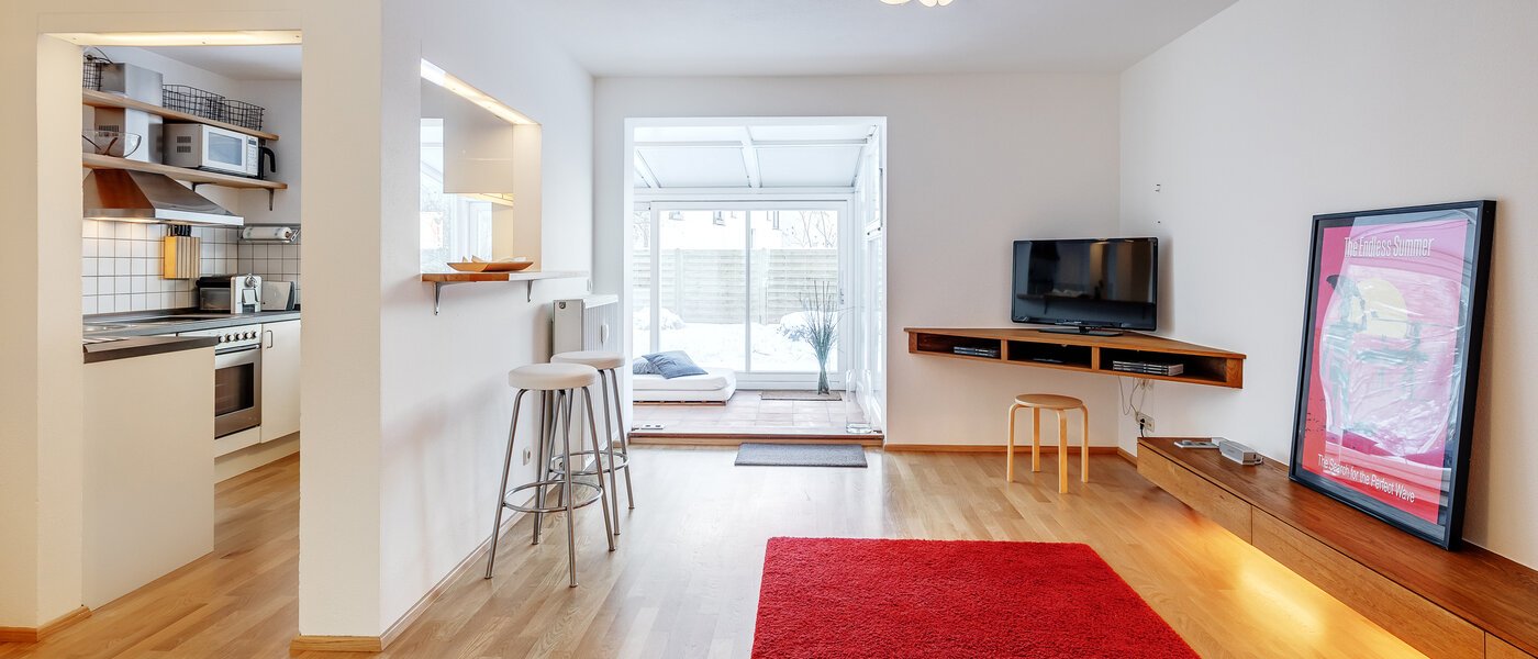 appartement avec jardin München Au 03 pièce à vivre 5163