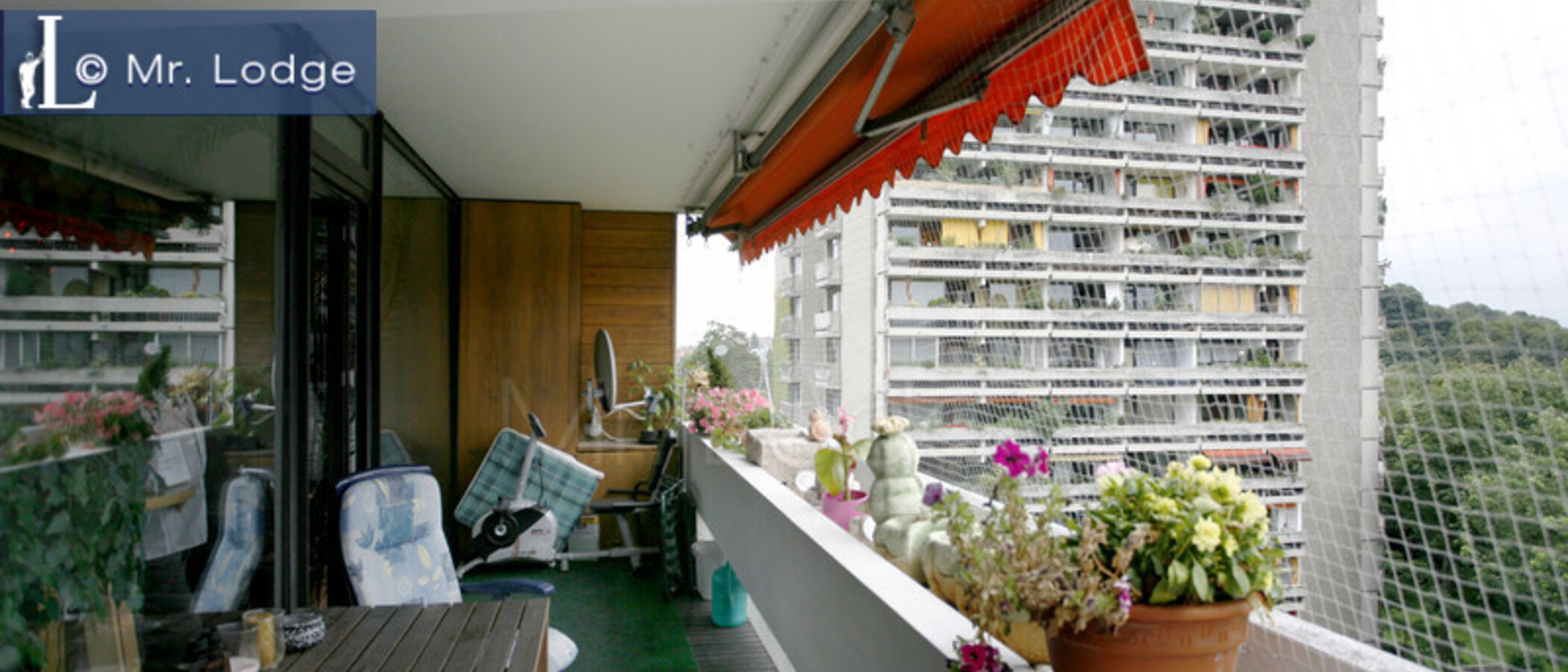 appartement München Schwabing-Georgenschwaige 01 balcon 5164