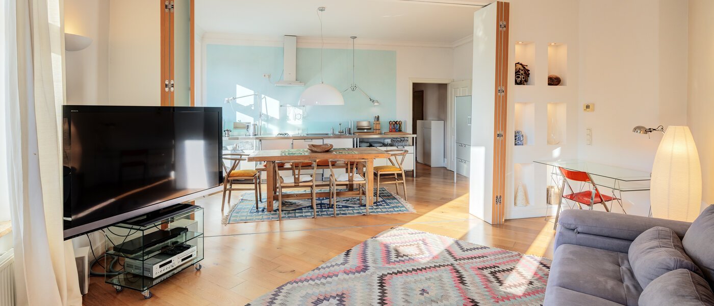 appartement München Neuhausen 03 pièce à vivre 5216