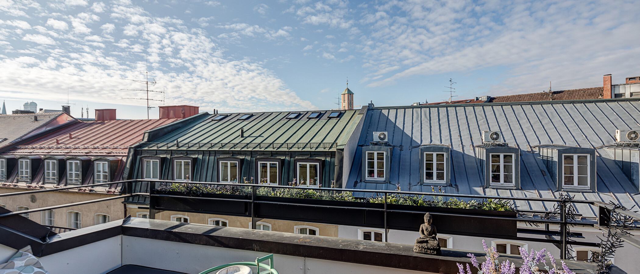 appartement avec terrasse sur le toit München Maxvorstadt 01 vue 5221